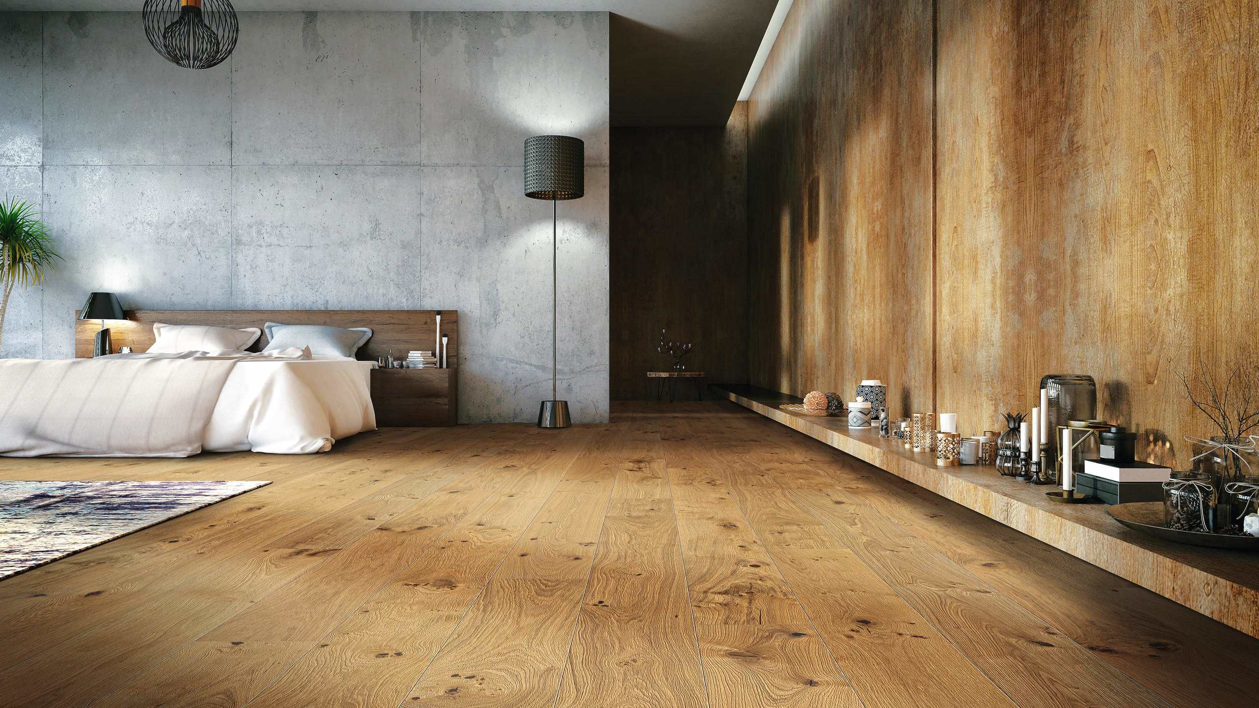 HARO PARKETT 4000 Landhausdiele 180 4V Eiche Sauvage retro strukturiert naturaLin plus Top Connect