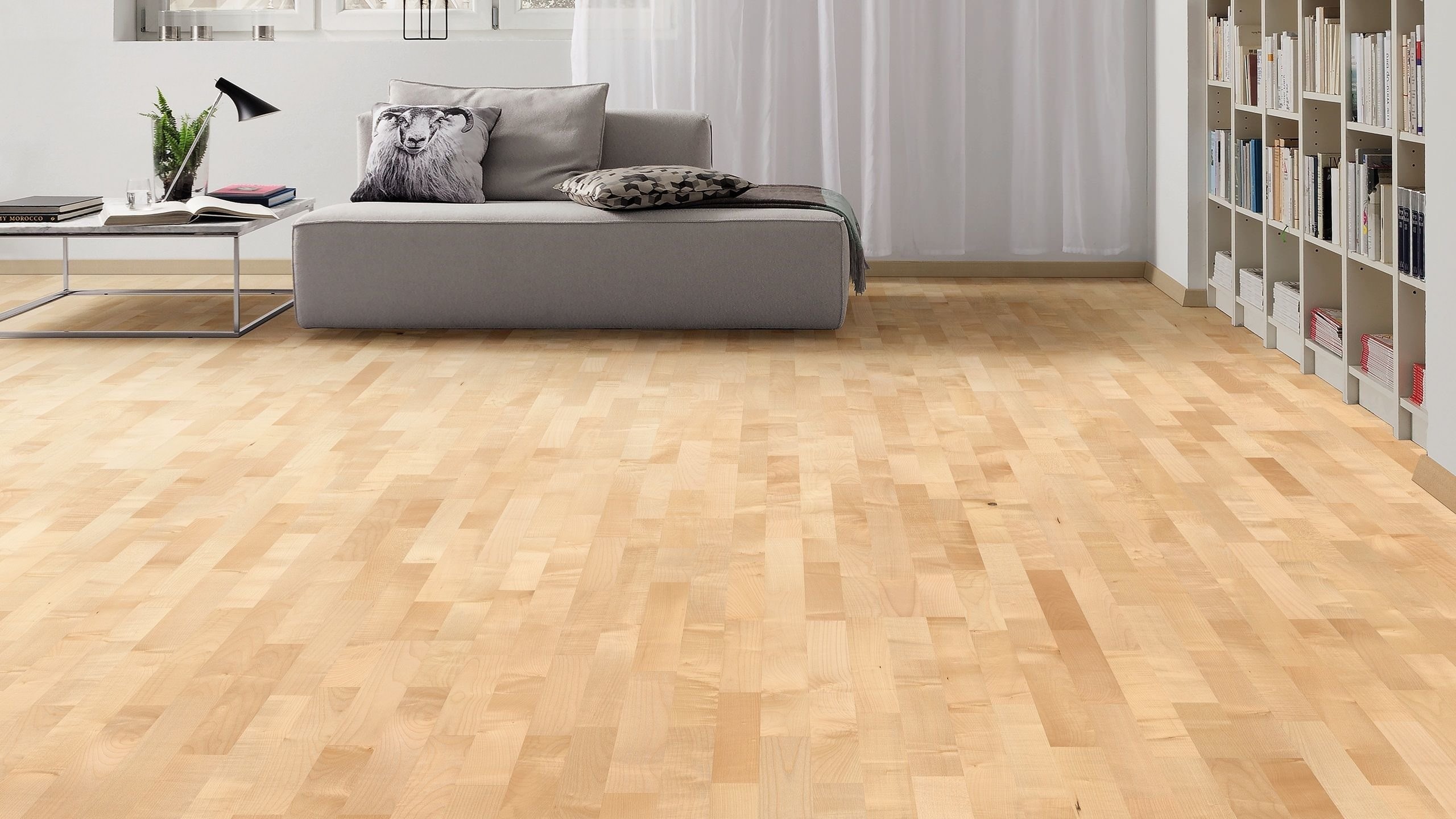 HARO PARKETT 2500 Schiffsboden Bergahorn Favorit naturaDur Top Connect