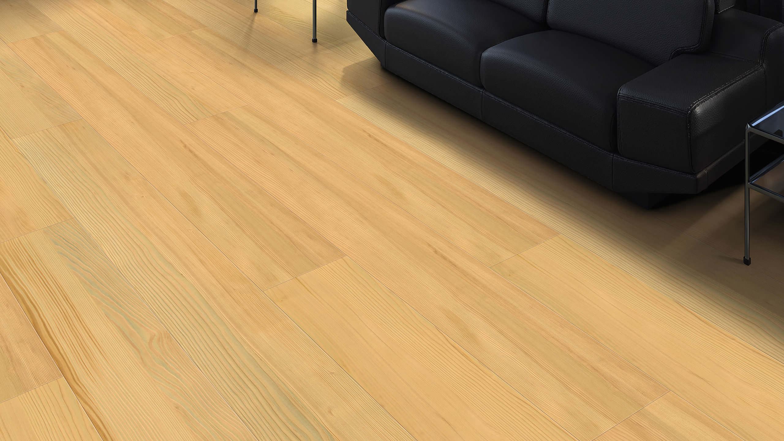 HARO Wood Performance Floor Multivo 2-strip 4B Abete spazzolato naturaDur plus Top Connect