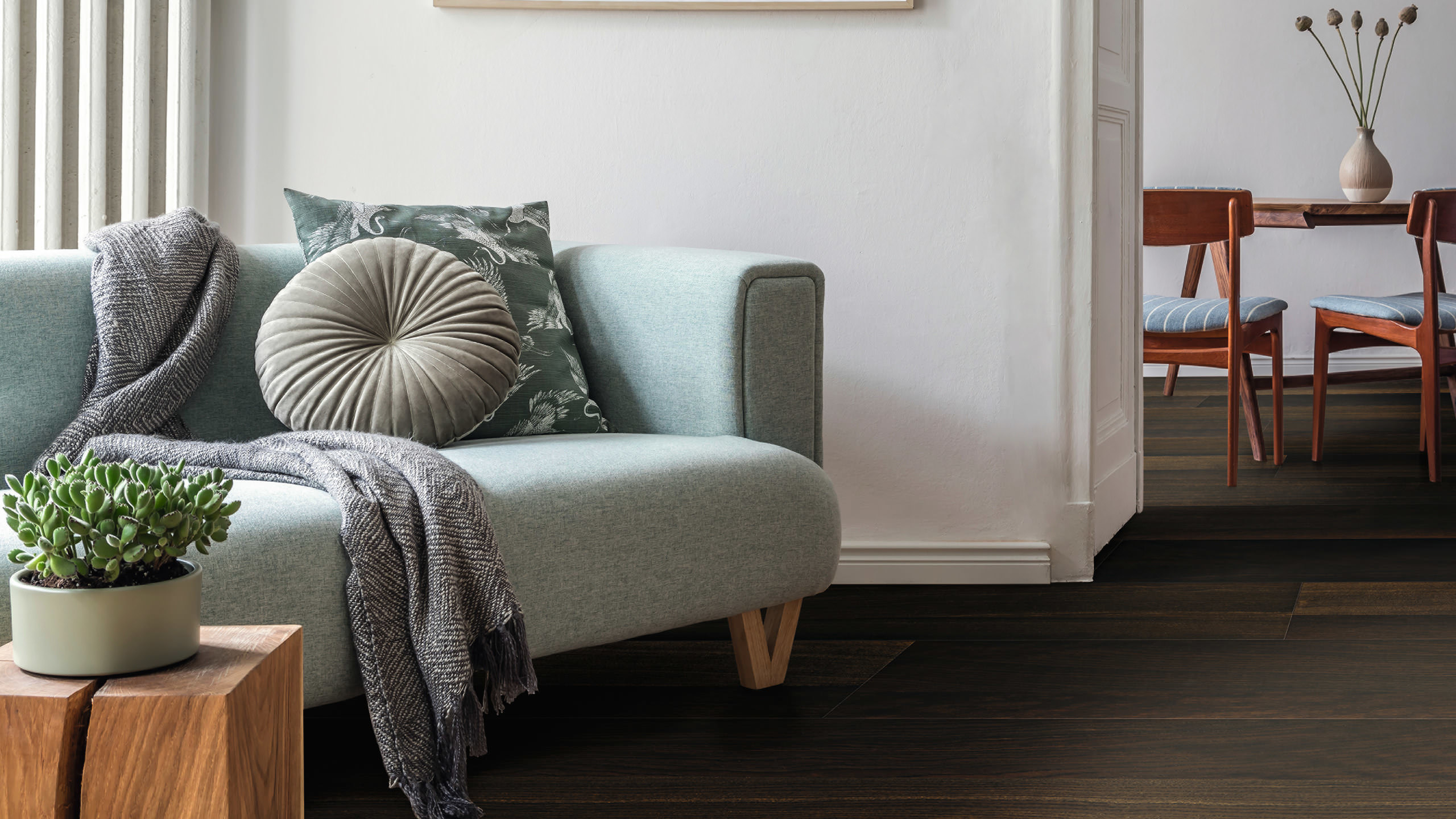 HARO Wood Performance Floor Multivo 2-strip 4B Rovere anticato spazzolato naturaDur plus Top Connect