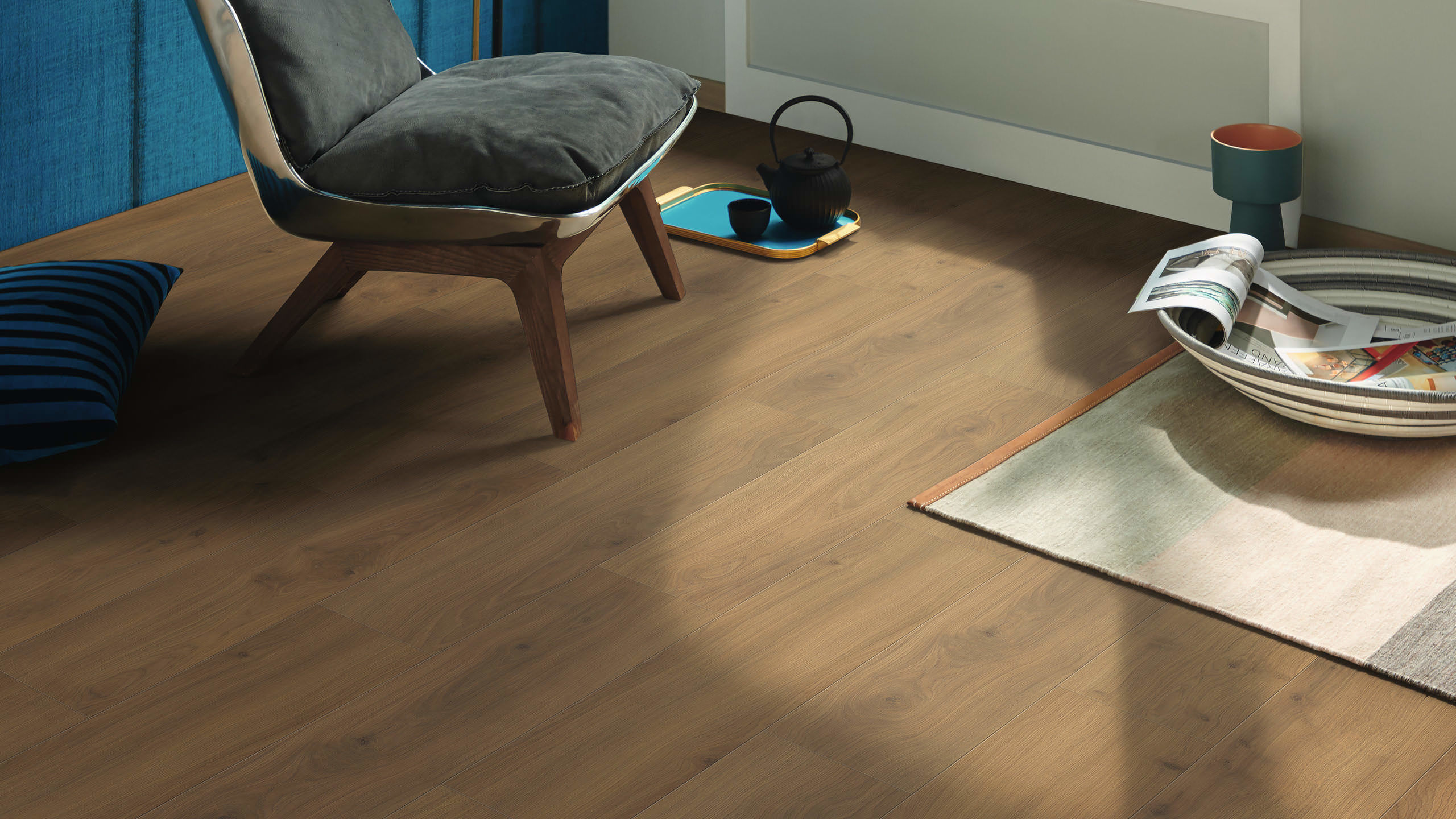 HARO Sol Stratifié TRITTY 200 Aqua Planche large à l'ancienne 4V Chêne Emilia Miel* authentic soft Top Connect